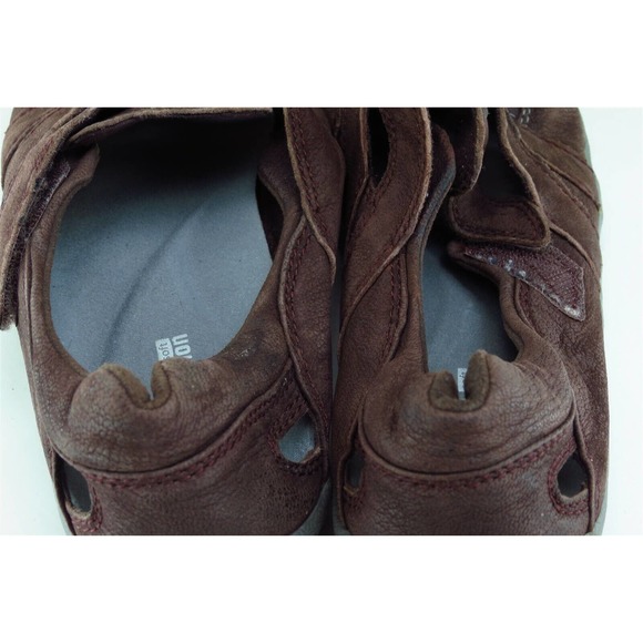 Clarks Size 8 M Brown Fashion Sneakers Shoes Leather Women - Picture 6 of 8